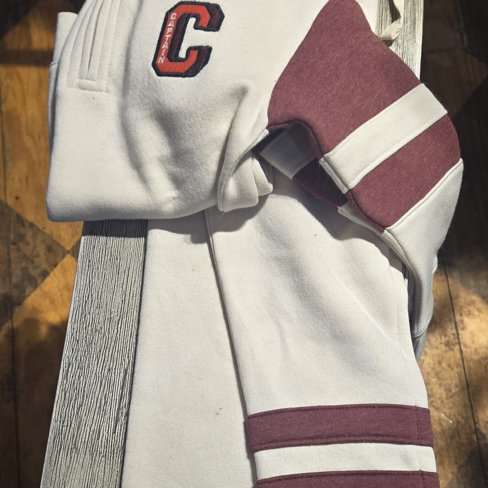 Target Kids Matching Set - Cream and Maroon